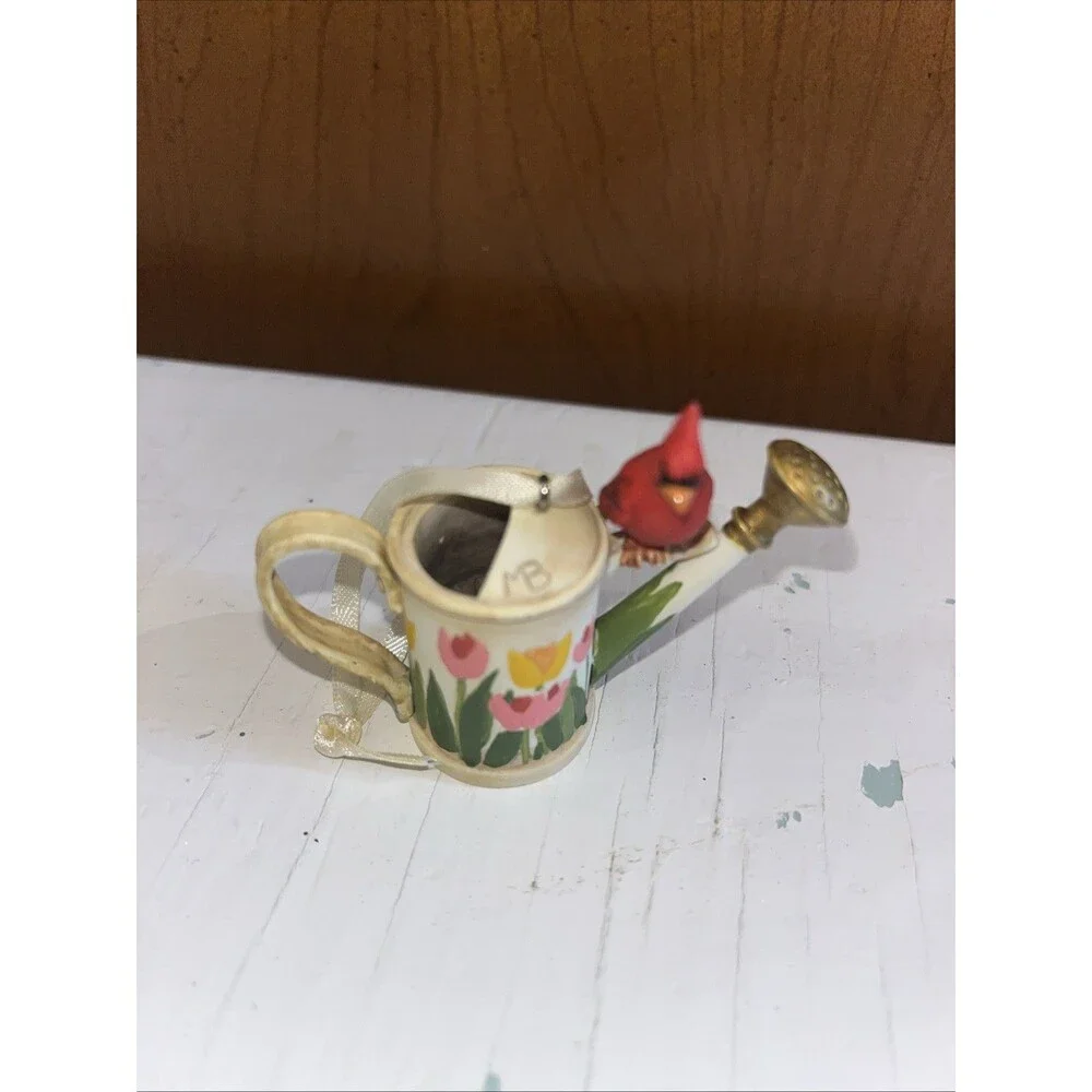 Hallmark Thirsty Cardinal 2004 Marjolein Bastin Natures Sketchbook Ornament Bird